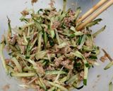 きゅうりと茗荷の簡単和え物♪作り方4写真