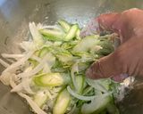 アスパラガスのかき揚げ☆作り方1写真
