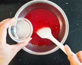夏のひんやりスイーツ！すいかの寒天ゼリー作り方10写真