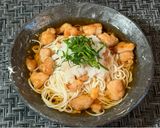 残った刺身がごちそうに♪刺身の竜田揚げそうめん作り方5写真