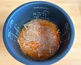 噛み応え十分!玄米入り炊き込みご飯作り方4写真