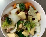 お一人様味噌トマト味根菜たっぷり野菜炒め作り方15写真