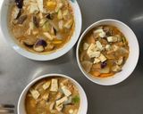 肉無豆腐簡単赤味噌キムチ味野菜炒め作り方16写真