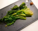 簡単！舞茸とほうれん草のお味噌汁作り方2写真