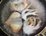 イカ下足の香味野菜ポン酢作り方2写真