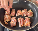 ほくほくじゃがいもとニラの照り焼きチキン作り方6写真
