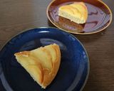りんごのそば粉パンケーキ作り方9写真