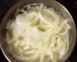 ちくわとネギの焼きうどん カレー風味作り方2写真