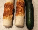 即席おつまみ★ズッキーニちくわチーズ焼き作り方1写真