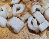 ブロッコリーとベーコンのペペロンチーノ風作り方1写真