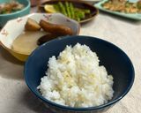 玄米初心者のちょっとだけ玄米入りご飯作り方7写真