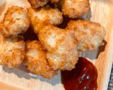 カリッふわ鶏むね肉と豆腐のチキンナゲット作り方5写真
