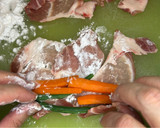 いんげんとにんじんの豚肉巻き作り方6写真
