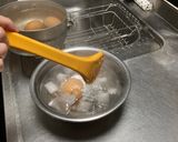 半熟卵作り方6写真
