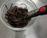 簡単！サバ缶のきくらげ和え作り方3写真