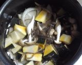 かぼちゃの豚汁：お雑煮/豚汁うどん作り方3写真
