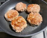 グルテンフリー！パン粉なしでも絶品ハンバーグ作り方5写真