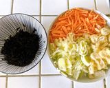 にんじんとひじきの炊き込みご飯作り方1写真