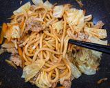 キムチ焼うどん作り方8写真