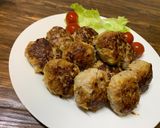春キャベツ入り柔らかつくね作り方6写真