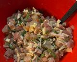 海老チーズ鶏肉しそ春巻き作り方2写真