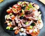 火不要！マグロと🍅のコロンビア風🇨🇴スダード丨南米作り方7写真