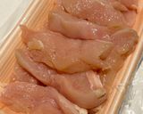 揚げ焼きで簡単♩鶏むね肉の唐揚げ風作り方2写真