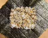 超簡単☆たまごとさつま揚げのおにぎらず♪作り方3写真