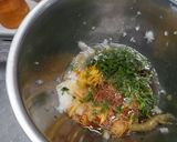 おろしポン酢と柔らか鶏むね肉のパスタ作り方3写真