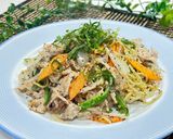 さっぱり爽快★豚肉と大葉の極上ゆかり塩焼きそば作り方10写真