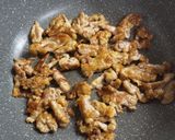 豚こま肉の緑酢がけ作り方4写真