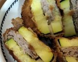 ズッキーニの豚こま肉挟み揚げ作り方6写真