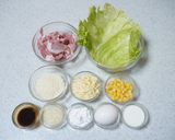 豚こま肉とアルファ化米のまるでハンバーグ作り方1写真