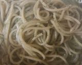 青じそたっぷり！和風ジェノベーゼ風😋作り方4写真