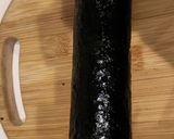 吉野家の冷凍牛丼でキンパ風海苔巻き作り方6写真
