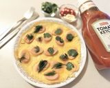 魚肉ソーセージのオープンオムレツ作り方6写真