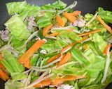 低脂質【焼きそば】作り方4写真