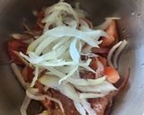 居酒屋♪生ハムと茗荷トマトマリネ☆昼食作り方1写真