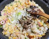簡単⭐︎節約ダイエット⭐︎竹輪オイスター炒飯作り方6写真