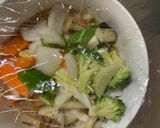 肉無豆腐コク旨中華風梅お好み焼き味野菜炒作り方14写真