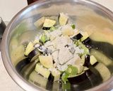 ふわふわ衣の❣️オクラと茄子のかき揚げ🎵作り方1写真