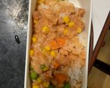 レンジ簡単ビーフシチュー味オムライス弁当作り方8写真