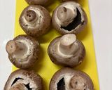 マッシュルームの肉詰め作り方1写真
