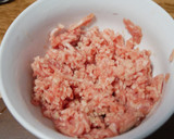 不器用豚挽肉とキムチのマヨネーズ炒飯作り方1写真