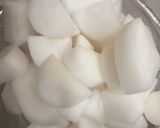 牛バラと大根蓮根サラダ大豆の煮物作り方1写真