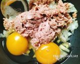 ✝歪み玉ねぎで作るオムレツパズル🧅脱構築作り方3写真