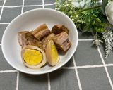 圧力鍋ともろみ酢でつくるトロトロ角煮作り方7写真