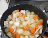 冬瓜と鶏肉の煮物作り方6写真