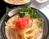 レンジで簡単！豆乳明太スープサラスパ作り方3写真