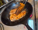 柔らか肉厚ポークチャップ作り方10写真
